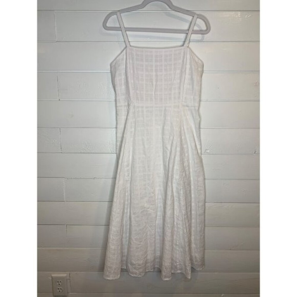 GAP White Midi Cotton Dress size 8 NWT